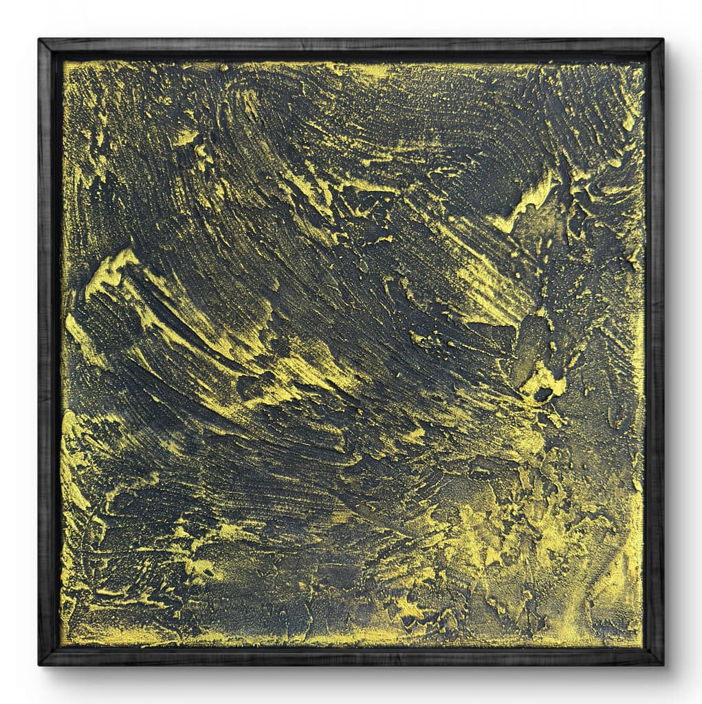 Goldrausch 34 x 34 cm