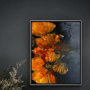 Blossom on Fire 70 x 90 cm