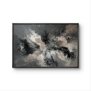 Stille Eruption 123 x 83 cm