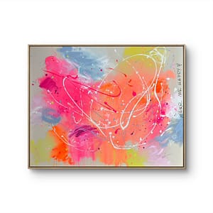 Color Dance 154 x 124 cm