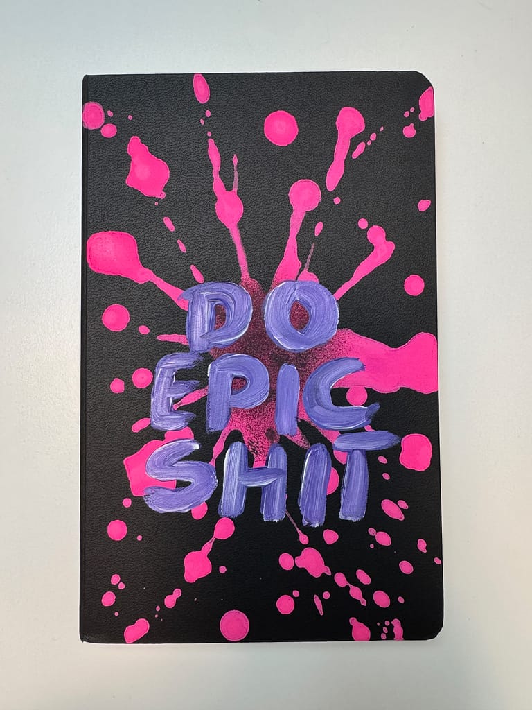 "Do Epic Shit" IV Notizbuch